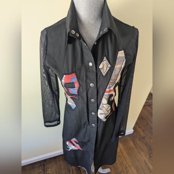 Legatte cotton patch work coat/blazer - Picture 3 of 11